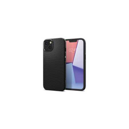 Spigen Liquid Air, zaštitna maska za telefon, mat crna - iPhone 13 mini