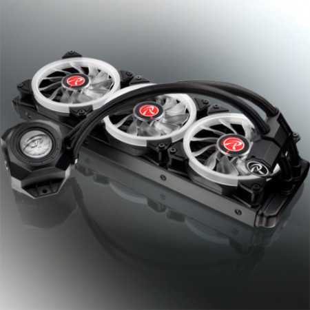 RAIJINTEK ORCUS 360 RBW 360mm, water cooling (black, refillable)