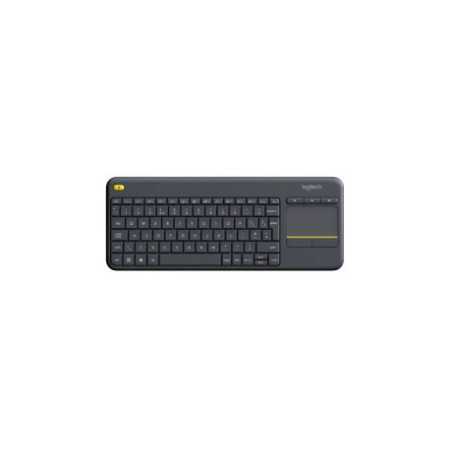 Logitech K400 Plus bežična tipkovnica+touchpad, USB, crna (920-008385)