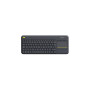 Logitech K400 Plus bežična tipkovnica+touchpad, USB, crna (920-008385)