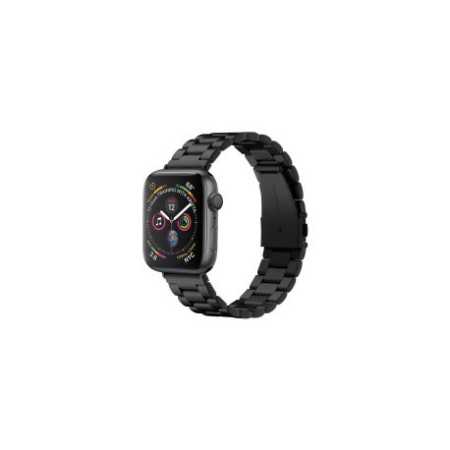 Spigen Modern Fit, remen za Apple Watch Ultra (49mm) /8/7 (45mm)/SE 2022/6/SE/5/4 (44mm)/3/2/1 (42mm), crni