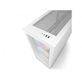 NZXT H7 Flow RGB , tower case (white (matt), tempered glass)