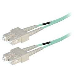 Transmedia Fibre optic MM OM4 Duplex Patch cable SC-SC 5m