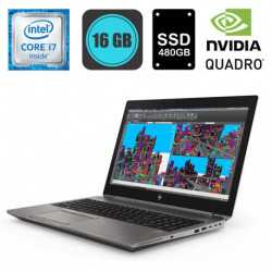 (refurbished) HP ZBook 15 G5 - Core i7, 32GB DDR4, 500GB SSD, P2000