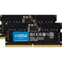 Crucial Black 16GB (2x8GB) DDR5 4800 MHz