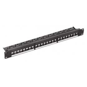 NaviaTec Cat6 Unshielded 24-Port Patch Panel