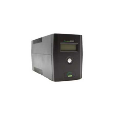 Elsist UPS NemoLCD 120 1200VA/480W, Line-Interactive, USB, RJ11/RJ45, 2×Schuko, 1×9Ah, 10min. autonomija