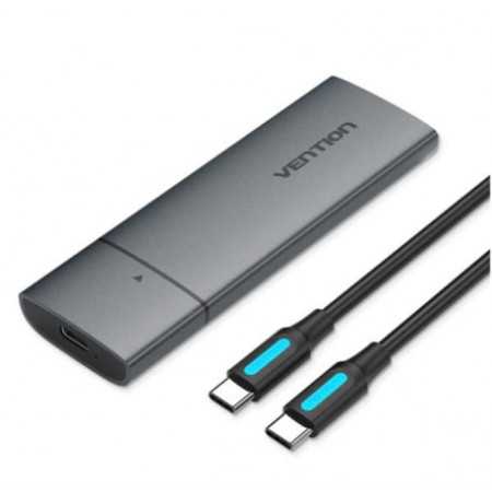 Vention M.2 NVMe SSD Enclosure (USB 3.1 Gen 2-C) Gray