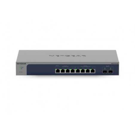 NETGEAR 8-Port Multi-Gigabit/10G Ethernet Smart Switch with 2 SFP+ Ports (MS510TXM) Upravljano L2+ 10G Ethernet (100/1000/100