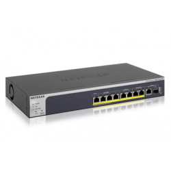 NETGEAR MS510TXPP Upravljano L2/L3/L4 10G Ethernet (100/1000/10000) Podrška za napajanje putem Etherneta (PoE) Sivo