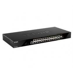 D-Link DGS-1520-28 mrežni prekidač Upravljano L3 10G Ethernet (100/1000/10000) 1U Crno
