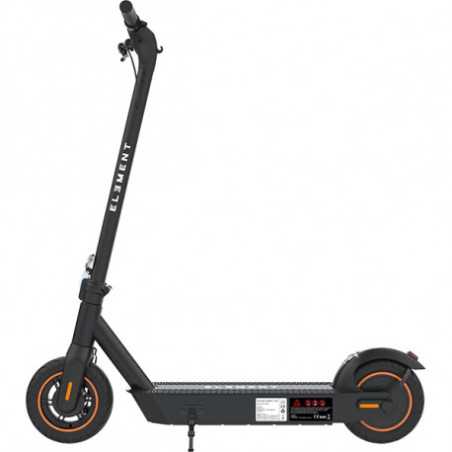 Electric folding scooter ELEMENT MAX 500W / 10 "tires / 48V/11,6Ah / recuperation / range up to 65km (black)