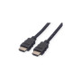 Roline VALUE Ultra HD 8K HDMI kabel sa mrežom, M/M, crni, 5.0m