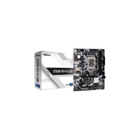 ASRock MB B760M-HDV/M.2, S.1700, DDR4/5333MHz(OC), PCIe 4.0, G-LAN, VGA/DP/HDMI, mATX