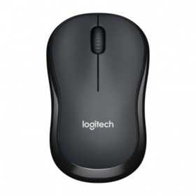 Logitech M220 Silent bežični optički miš, crna