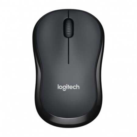 Logitech M220 Silent bežični optički miš, crna