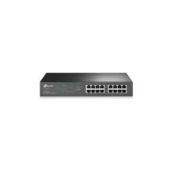 TP-Link 16-port Gigabit Easy Smart Desktop/Rackmount PoE+ preklopnik (Switch), 16×10/100/1000M RJ45 ports, 8×PoE+ ports,