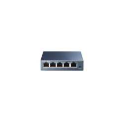 Switch TP-Link TL-SG105, 5-port Metal Gigabit Switch, 5 10/100/1000M RJ45 ports, supports GMP Snoopi