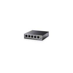 TP-Link TL-SG105E 5-Port Gigabit Desktop Easy Smart Switch, 5 10/100/1000Mbps RJ45 ports, MTU/Port/T