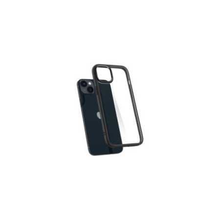 Spigen Crystal Hybrid, zaštitna maska za telefon, mat crna - iPhone 15 Plus (ACS06462)