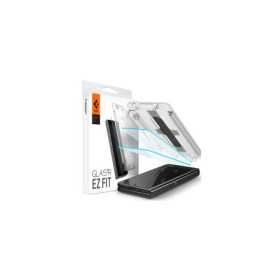 Spigen Glass tR EZ Fit, Transparency, zaštitno staklo za ekran telefona, 2 kom + okvir za instalaciju - Samsung Galaxy Z