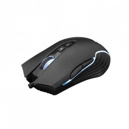 WHITE SHARK RGB gaming miš AZARAH crni 6400dpi