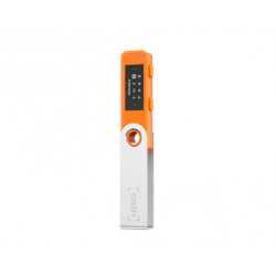 Ledger Nano S Plus, denarnica za Bitcoin in druge kriptovalute, USB-C, oranžna