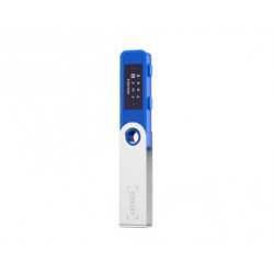 Ledger Nano S Plus, denarnica za Bitcoin in druge kriptovalute, USB-C, modra