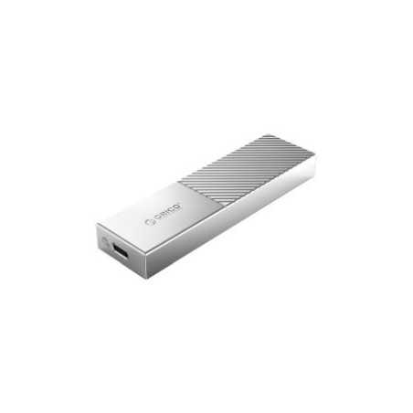 Orico vanjsko kućište NVMe & mSATA M.2 SSD, USB 3.1 Gen2 Type-C, srebrno (ORICO-FV09C3-G2-SV-BP)
