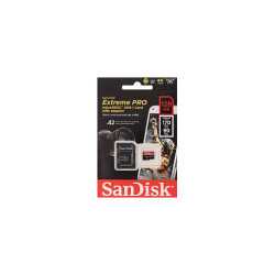 SanDisk Extreme Pro microSDXC 128GB UHS-I A2 Class 10, U3/V30 + SD adapter (SDSQXCD-128G-GN6MA)