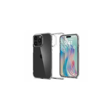 Spigen Crystal Hybrid, zaštitna maska za telefon, prozirna - iPhone 15 Pro Max (ACS06446)