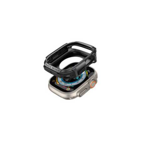 Spigen Rugged Armor, zaštitna maska za Apple pametni sat, crna - Apple Watch Ultra 2/Ultra (49mm), (ACS05456)