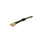 Roline GOLD adapter kabel 3.5mm Stereo, 1×M/2×F, 0.15m