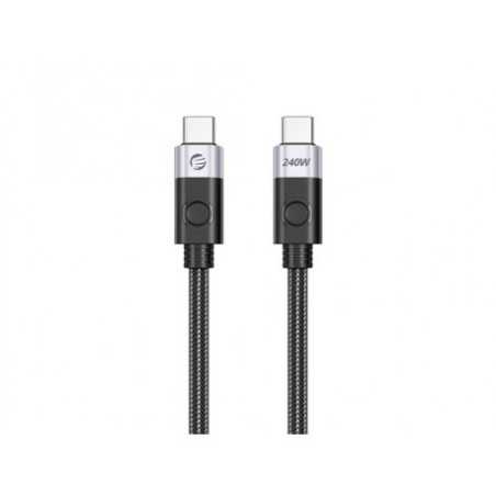 Kabel USB-C v USB-C, USB 4, 40Gbps, 240W PD, 8K 60Hz, 1.5m, ORICO CC240-40