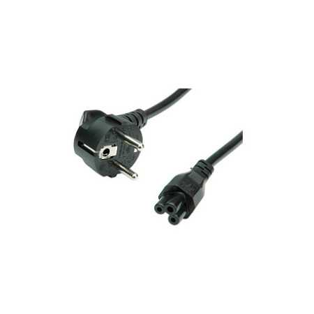 Roline VALUE naponski kabel 3-polni, ravni Compaq IEC320 C5, 1.8m, crni