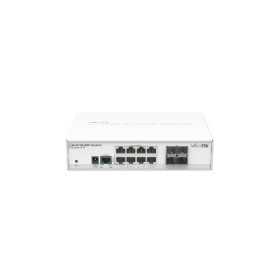 Mikrotik Cloud Router Switch CRS112-8G-4S-IN, QCA8511 400Mhz CPU, 128MB RAM, 8xG-LAN, 4xSFP, RouterOS L5, desktop kućišt