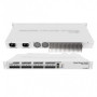 Mikrotik Cloud Router Switch CRS317-1G-16S+RM, 800MHz CPU, 1GB RAM, 1xG-LAN, 16xSFP+, RouterOS L6 or SwitchOS (dual boot