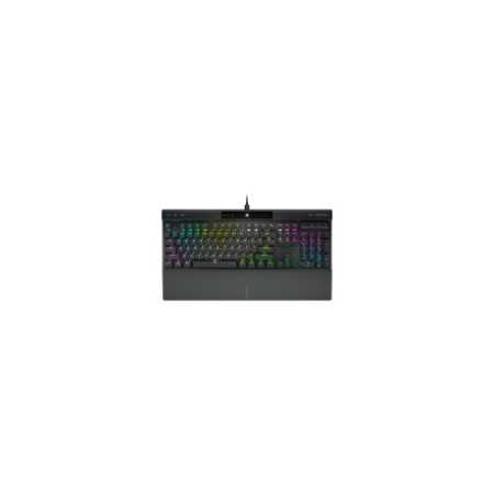 Corsair K70 RGB PRO Mechanical Gaming Keyboard, Backlit RGB LED, CHERRY MX Red, Black, Black PBT Key