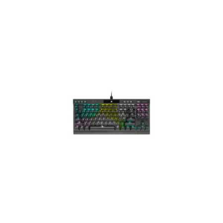 Corsair K70 RGB TKL CHAMPION SERIES Optical-Mechanical Gaming Keyboard, Backlit RGB LED, CORSAIR OPX