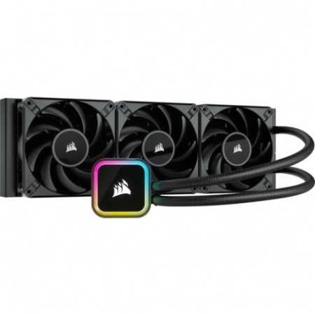 Corsair iCUE H150i RGB ELITE 360mm, water cooling (black)