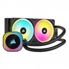 Corsair iCUE LINK H100i RGB, water cooling (black)