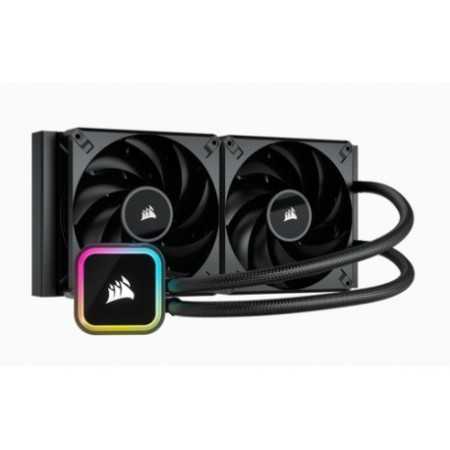 Corsair iCUE H115i RGB ELITE 280mm, water cooling (black)