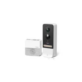 TP-Link Tapo Smart bežično zvono za vrata s video kamerom 2560×1920px, 2K 5MP, 160° dijagonalno, dvosmjerni audio, IR LE