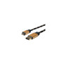 Roline GOLD USB2.0 kabel TIP A(M) - Micro B(M), 0.8m, crno/zlatni