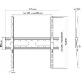 SBOX fiksni nosač 32"-70", do 45kg