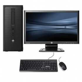 HP ProDesk 600 G1 i3-4130, 8GB, 120GB SSD + 23'' monitor