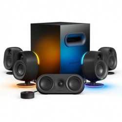 SteelSeries I Arena 9 I Gaming Speakers I 5.1 / 6.5'' subwoofer / True 5.1 surround sound / Compatab