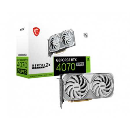 MSI RTX 4070 SUPER 12G VENTUS 2X WHITE OC 12GB GDDR6X