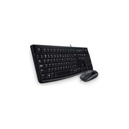 Logitech MK120 tipkovnica+miš, USB, crna (920-002549)