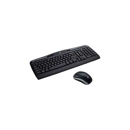 Logitech MK330 bežična tipkovnica+miš, USB, crna (920-003997)